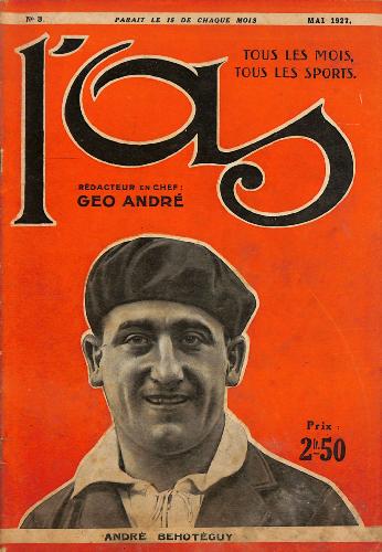 REVUE L'AS N°3 DE MAI 1927 PAR GEORGES « GÉO » ANDRÉ