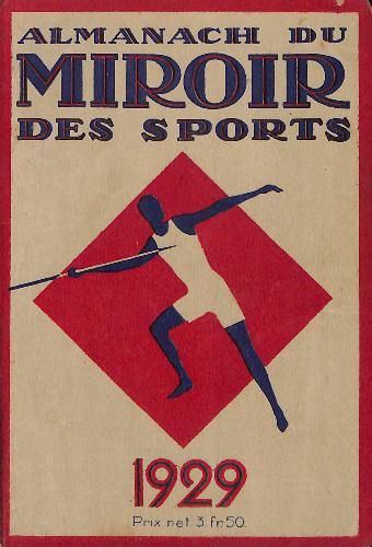 L'ALMANACH DU MIROIR DES SPORTS 1929 (7E ANNÉE)