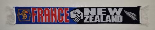 ÉCHARPE RUGBY FRANCE VS NOUVELLE ZÉLANDE