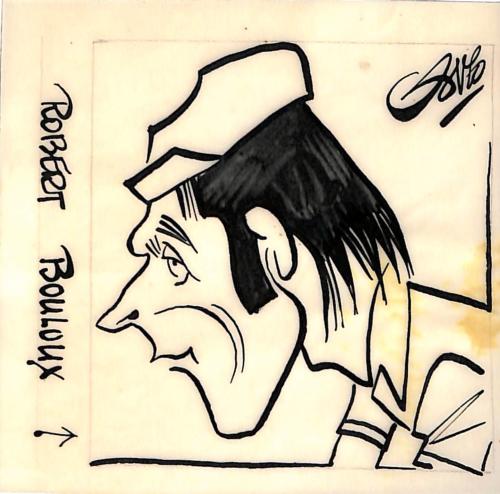 Caricature originale de Robert BOULOUX (FR)