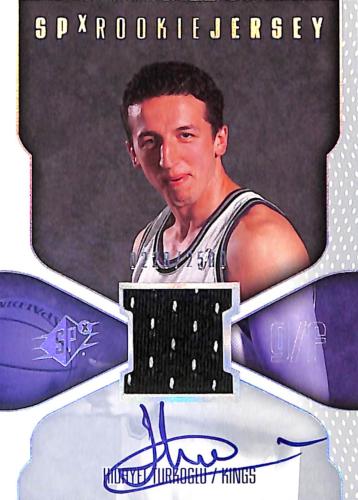 2000 SPX ROOKIE JERSEY AUTOGRAPH HIDAYET TURKOGLU