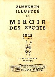 RELIURE ALMANACH DES SPORTS 1942-1947-1948-1949