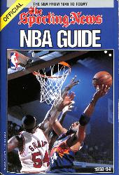 THE SPORTING NEWS OFFICIAL NBA GUIDE 1993-94