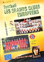 MAGAZINE FOOTBALL N°3 LES GRANDS CLUBS EUROPÉENS DE 1989