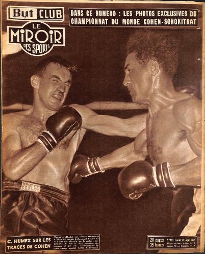 BUT ET CLUB LE MIROIR DES SPORTS N°481 DU 27 SEPTEMBRE 1954