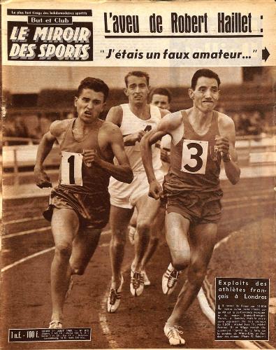 BUT ET CLUB LE MIROIR DES SPORTS N°812 DU 1 AOÛT 1960