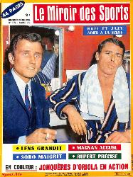 BUT ET CLUB LE MIROIR DES SPORTS N°1154 DU 19 OCTOBRE 1966