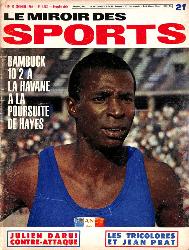 BUT ET CLUB LE MIROIR DES SPORTS N°1162 DU 15 DÉCEMBRE 1966