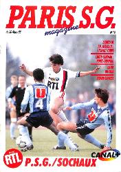 Magazine du Paris S.G. N°16 du 30 mars 1988