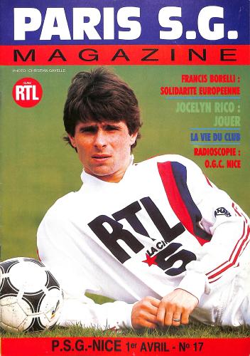 Magazine du Paris S.G. N°17 du 1 avril 1990