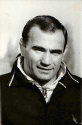 PHOTO ORIGINALE DE PRESSE DE JEAN BARTHE EN TENUE D'ENTRAINEMENT ANNÉES 50