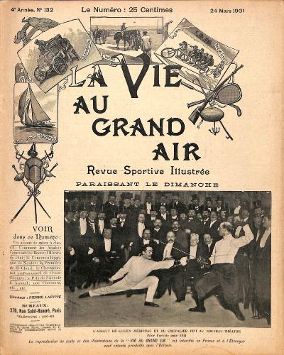 LA VIE AU GRAND AIR N°132 DU 24 MARS 1901