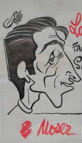 Caricature originale de Francesco MOSER (ITA)