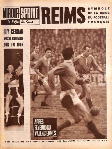 MIROIR SPRINT N°871 DU 11 FEVRIER 1963