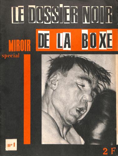 MIROIR SPRINT N° SPECIAL DOSSIER NOIR DE LA BOXE