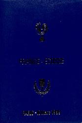 Programme officiel VIP du match France vs Écosse du 18 mars 1989