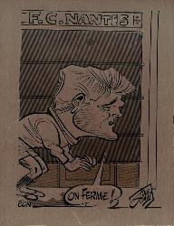 CARICATURE ORIGINALE DE DANIEL EON (F.C. NANTES)