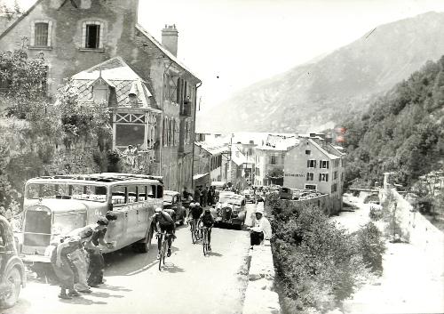 PHOTO TIRAGE MODERNE DE PRESSE DU TOUR DE FRANCE 1938