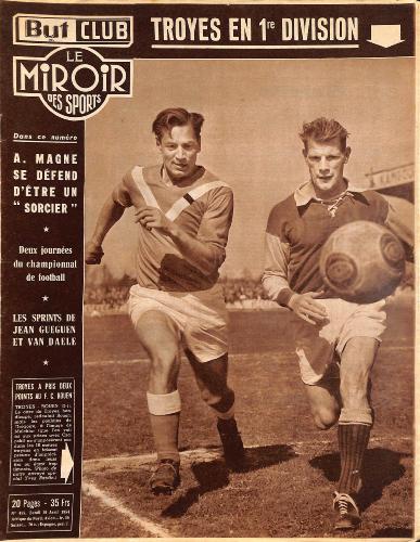 BUT ET CLUB LE MIROIR DES SPORTS N°455 DU 19 AVRIL 1954