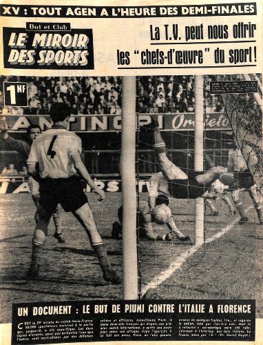 BUT ET CLUB LE MIROIR DES SPORTS N°907 DU 7 MAI 1962