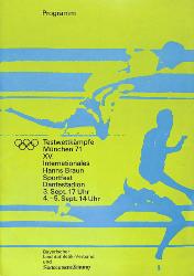 PROGRAMME OFFICIEL FESTIVAL INTERNATIONAL ATHLÉTISME 1971