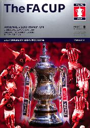 PROGRAMME OFFICIEL DU MATCH FA CUP ARSENAL VS SOUTHAMPTON DU 17 MAI 2003