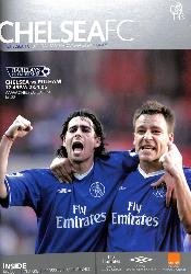 PROGRAMME OFFICIEL DU MATCH CHELSEA FC VS FULHAM DU 23 AVRIL 2005