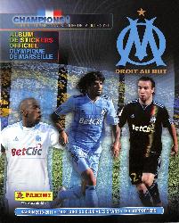 ALBUM PANINI COMPLET OM DROIT AU BUT SAISON 2010-2011