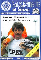 Journal officiel des Girondins de Bordeaux F.C. N°91 du 5 mars 1986
