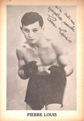 Carte postale de Pierre Louis.