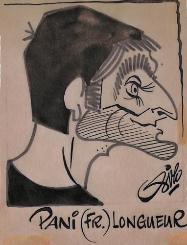 Caricature originale de Jack PANI (FR) Athlétisme