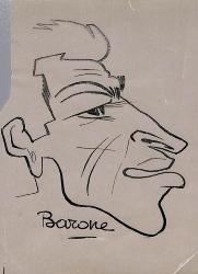 Caricature originale de Nicolas BARONE (FR)