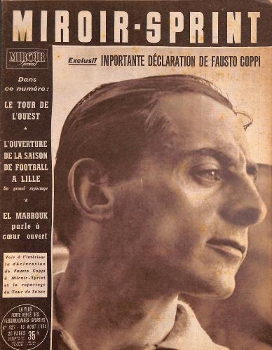 MIROIR SPRINT N°427 DU 16 AOUT 1954