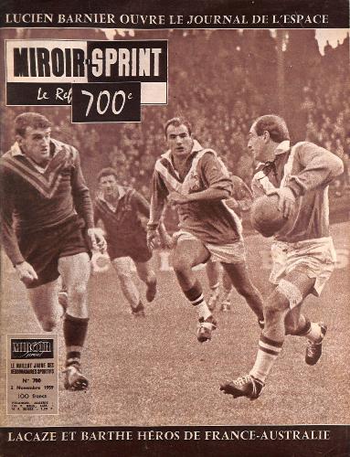 MIROIR SPRINT N°700 DU 2 NOVEMBRE 1959
