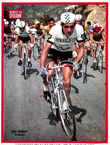 PHOTO DE JEAN DUMONT SUPPLÉMENT DU MIROIR DU CYCLISME 1968