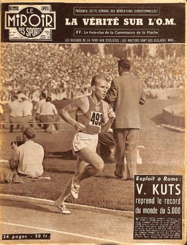BUT ET CLUB LE MIROIR DES SPORTS N°655 DU 14 OCTOBRE 1957