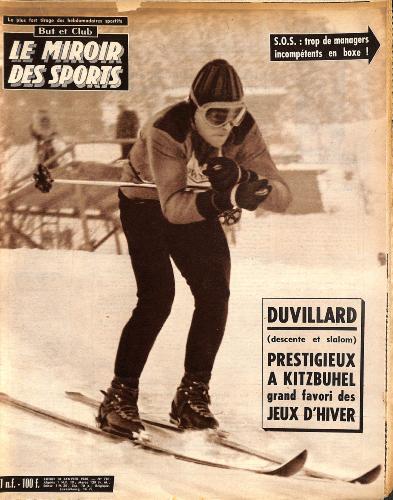 BUT ET CLUB LE MIROIR DES SPORTS N°781 DU 18 JANVIER 1960