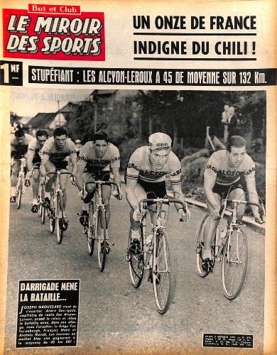 BUT ET CLUB LE MIROIR DES SPORTS N°876 DU 2 OCTOBRE 1961