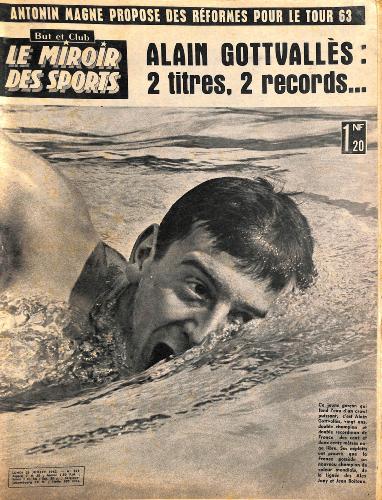 BUT ET CLUB LE MIROIR DES SPORTS N°921 DU 23 JUILLET 1962