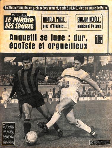 BUT ET CLUB LE MIROIR DES SPORTS N°933 DU 15 OCTOBRE 1962