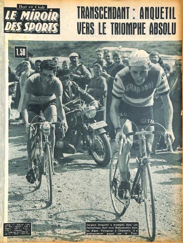 BUT ET CLUB LE MIROIR DES SPORTS N°974 DU 11 JUILLET 1963