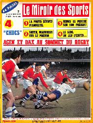 BUT ET CLUB LE MIROIR DES SPORTS N°1131 DU 12 MAI 1966