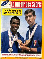 BUT ET CLUB LE MIROIR DES SPORTS N°1148 DU 7 SEPTEMBRE 1966