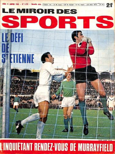 BUT ET CLUB LE MIROIR DES SPORTS N°1218 DU 11 JANVIER 1968
