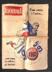 FRANCE FOOTBALL N°720 DU 29 DÉCEMBRE 1959