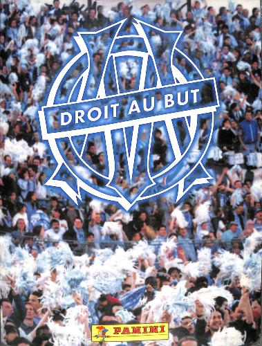 CLASSEUR PANINI COMPLET DE 170 CARTES OM DROIT AU BUT '96