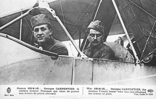 Carte postale de Georges Carpentier.