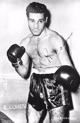 Carte postale dédicacée par Robert Cohen.