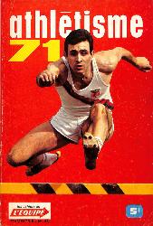 LES CAHIERS DE L'ÉQUIPE TRIMESTRIEL N°43 D'ATHLÉTISME 71