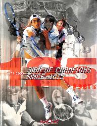 LIVRE « SIGN OF CHAMPIONS SINCE 1875 » 125 YEARS (BABOLAT)